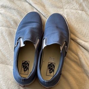 Barely worn Mens 10.5 Vans SlipOns Great Condition